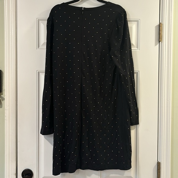 LOFT dress - Black with gold beads - Picture 6 of 8